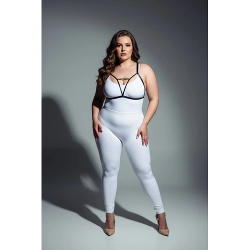B�y�k Beden Siyah Kad�n Lastik Harness Ayarlanabilir Fantezi Aksesuar� - APFT104