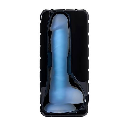 Beyond by RED  Bruce Glow Gece Parlayan Dildo, Silikon, effaf, 22 cm