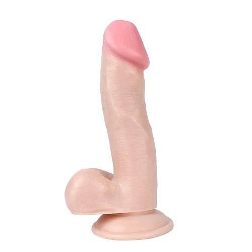 Xise 17 CM Vantuzlu Gereki Realistik Penis Dildo