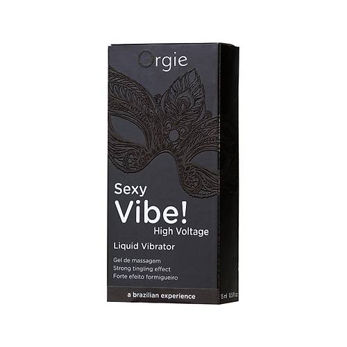 ORGE Sexy Vibe High Voltag Titreim Etkili Masaj Jeli, 15 ml