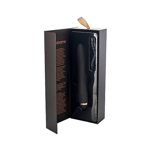 WANAME D-SPLASH Gereki olmayan Storm Vibratr, Silikon, Siyah, 22,5 cm