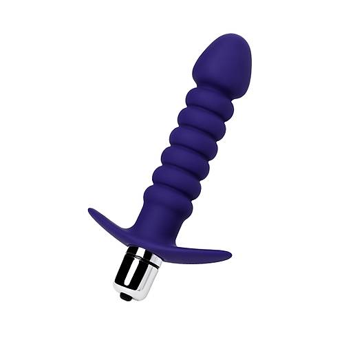 ToDo by RED Condal anal vibratr, suya dayankl, silikon, mor, 14 cm,  2,9 cm