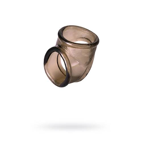 XLover by Toyfa Penis Montaj Halkas, Termoplastik Elastomer, TPE, siyah, 3,5 cm