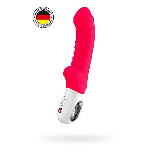 Fun Factory Tiger Vibrat�r, silikon, k�rm�z�, 23 cm