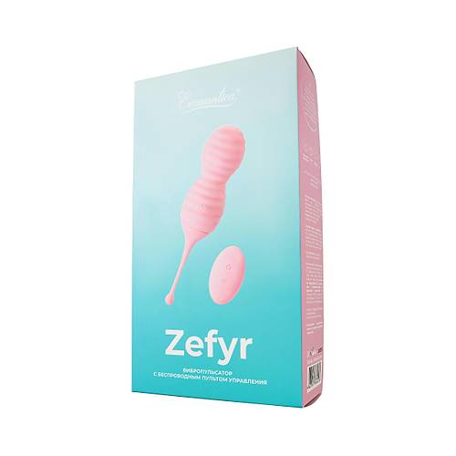 Eromantica 2'si 1 arada ZEFYR Kiisel antrenr, Silikon, pembe, 17,3 cm