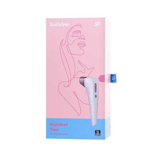 Satisfyer 2 NG Vakum Dalgalı Klitoral Stimülatör, ABS plastik, beyaz, 17 cm