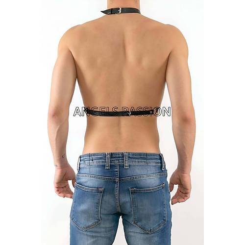 Zincirli Erkek Gs Harness - Zincirli Erkek Fantazi Giyim - Gay Zincir Harness - APFTM74