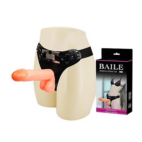 Harness 18CM Belden Balamal Penis Realistik Protez Strapon