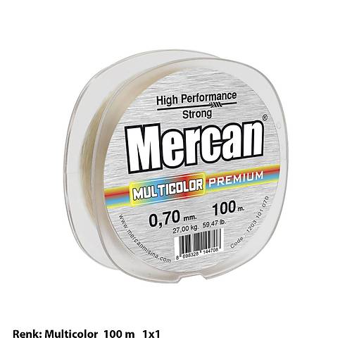 Mercan Premium 100 m Makara Misina- Multicolor
