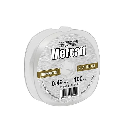 Mercan Euprates Platinum 100 M 1x10  Makara Misina- Beyaz