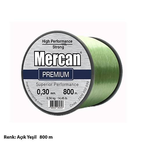 Mercan Premium Bobin Makara Misina- Açık Yeşil