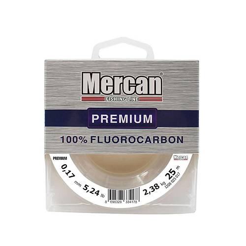 Mercan %100 Fluorocarbon Premium  25 m Makara Misina