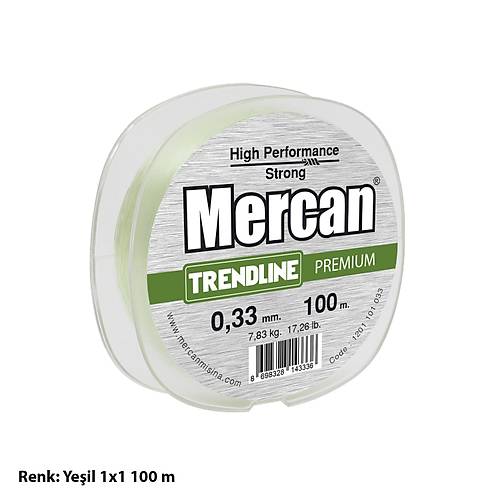 Mercan Premium Trendline Makara Misina- Yeşil