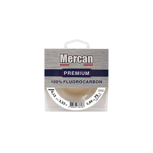 Mercan %100 Fluorocarbon Premium  75 m Makara Misina