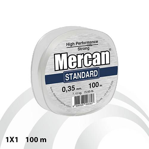 Mercan Standart 100 M 1x10 Makara Misina