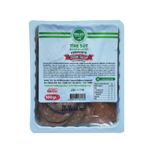 Dilimli Dana Sucuk (1000gr)