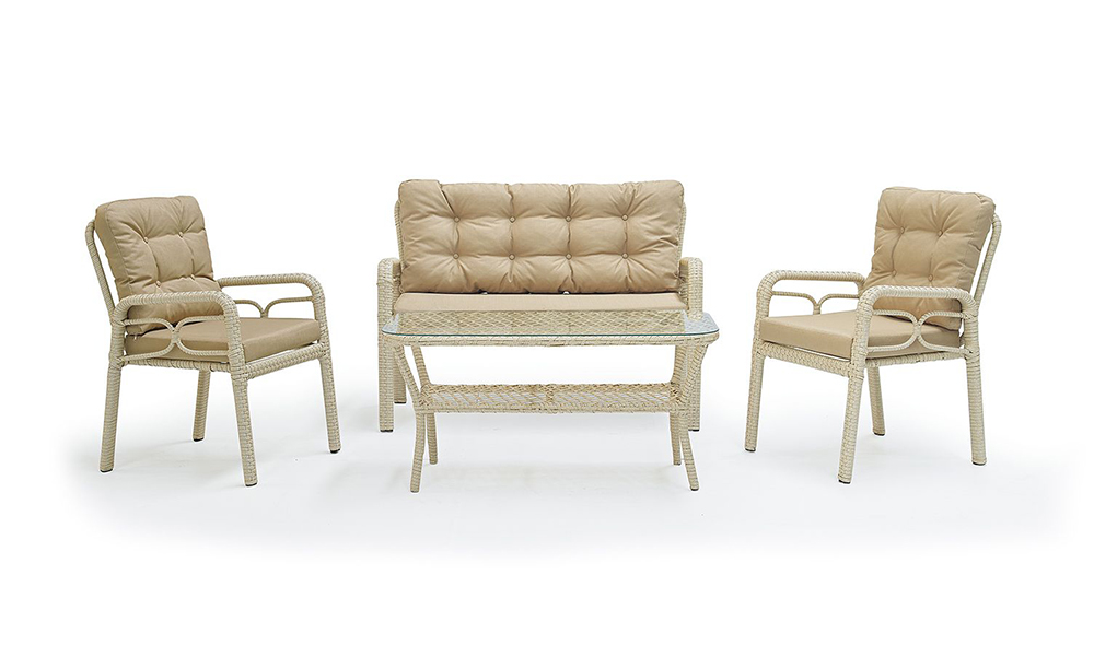 Keter Garden Sofa Set CaddeYıldız Furniture