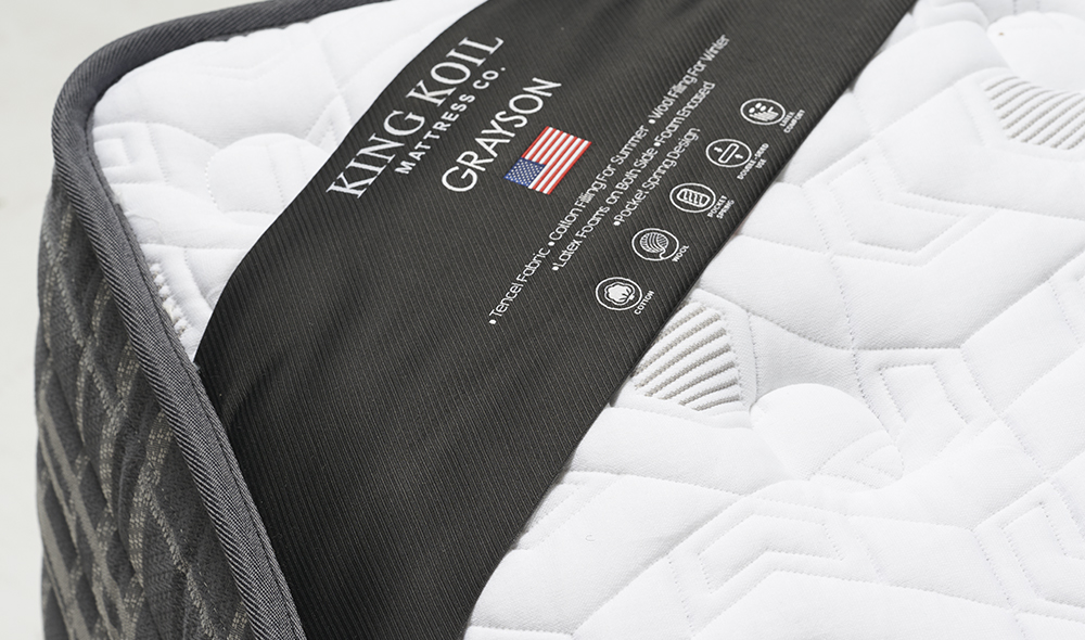 Yatsan King Koil Grayson Lateks Hybrid Bed CaddeYıldız Furniture