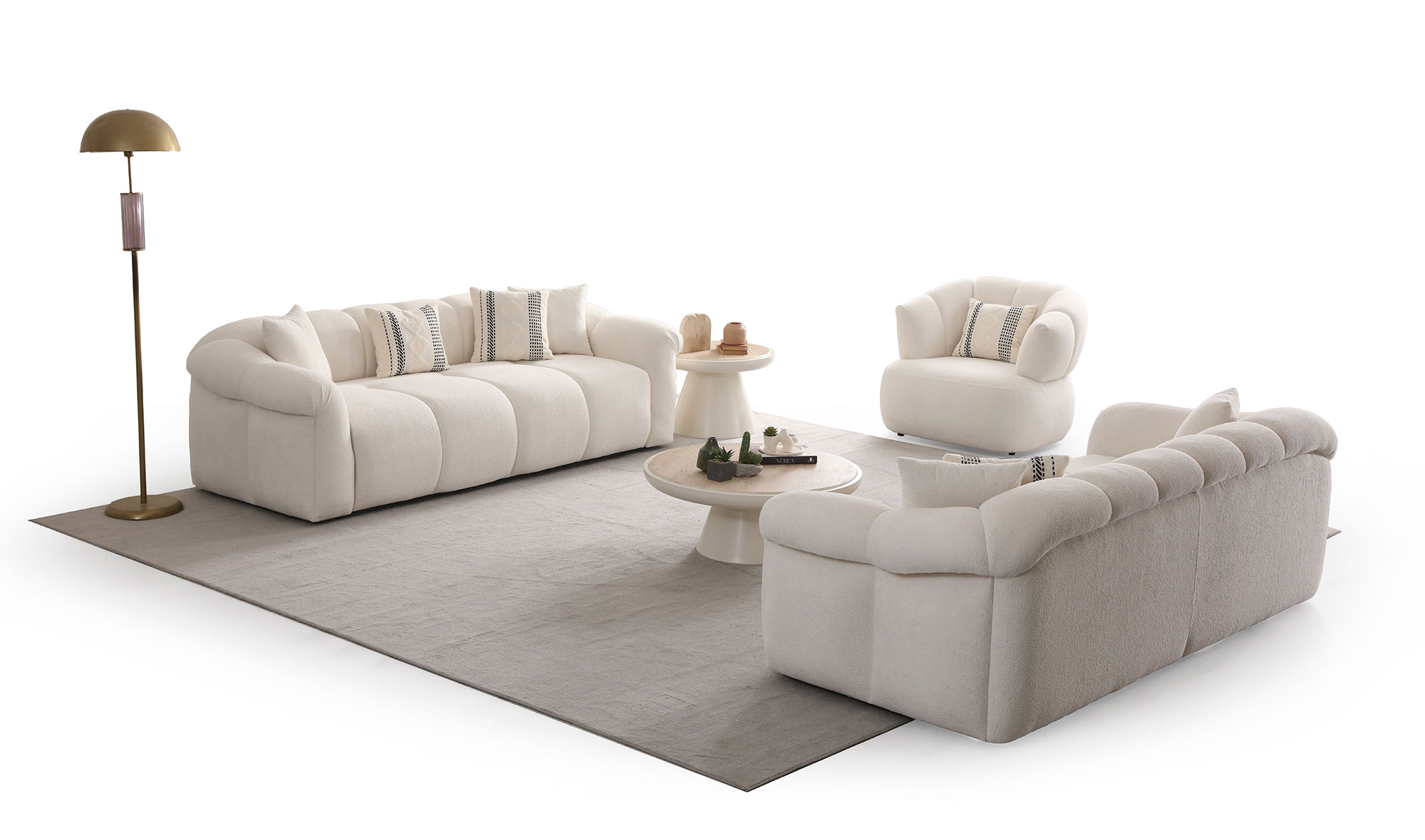Dora Sofa Set - CaddeYıldız Furniture