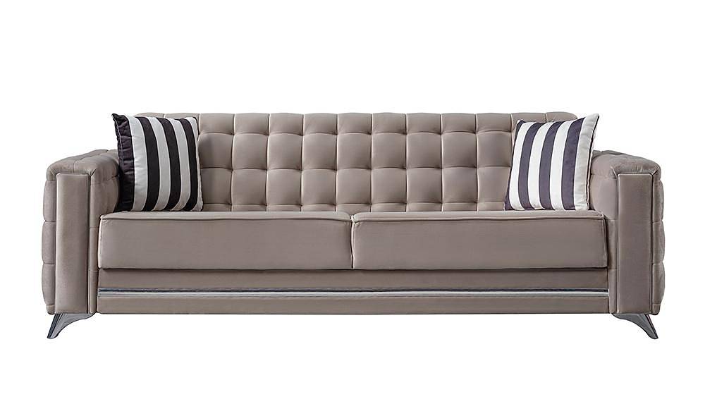 Belita Silver Sofa