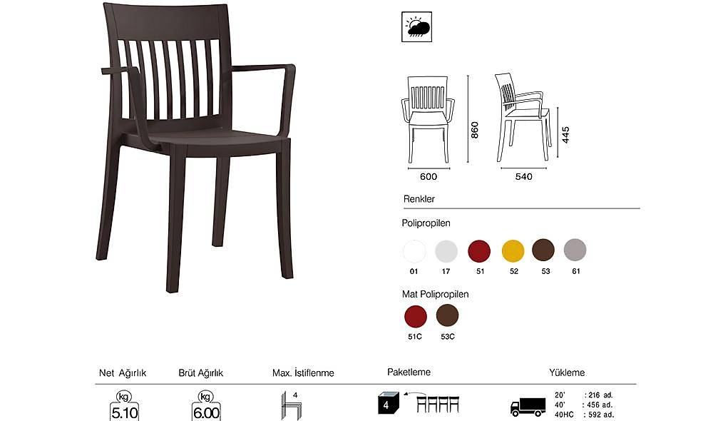 Eden-K Chair 2 Piece