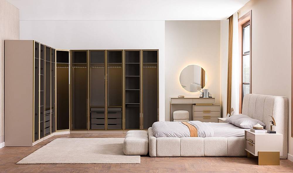 Bonny Bedroom - Corner Wardrobe