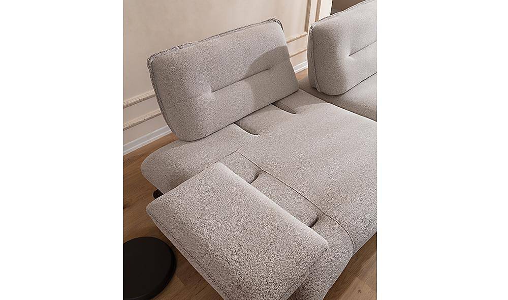 Modena Sofa Set - Cream Brown