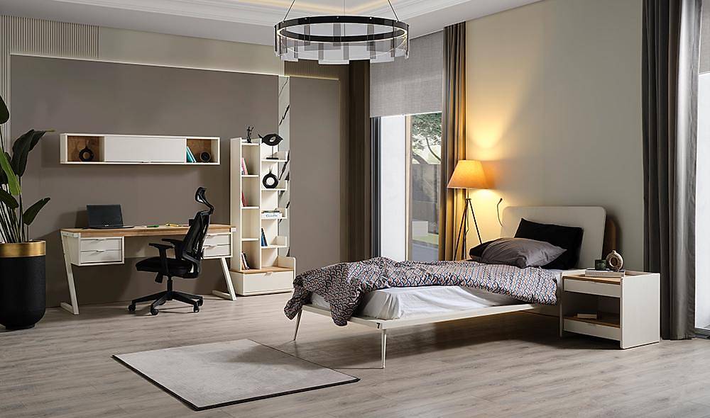 Moderno Teen Room - 3 Door Mirrored