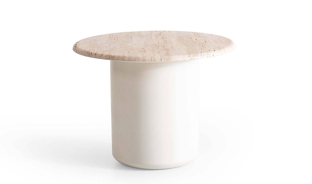 Emily Table Set - Travertine Marble