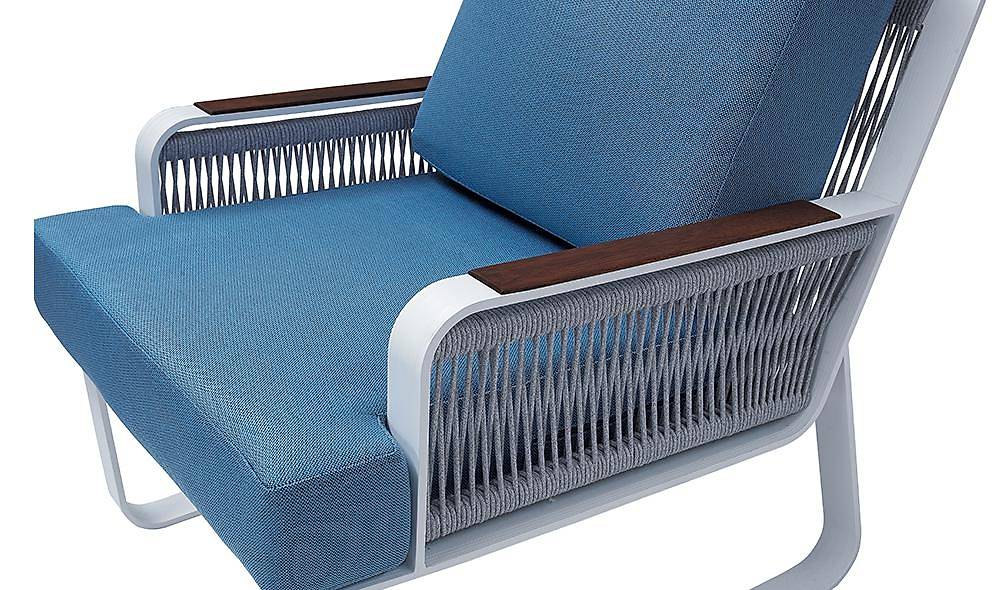 Arven Garden Sofa Set - Blue