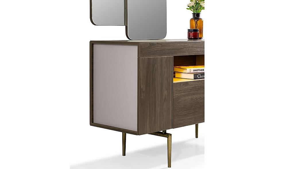 Montare Base Bedroom - Walnut