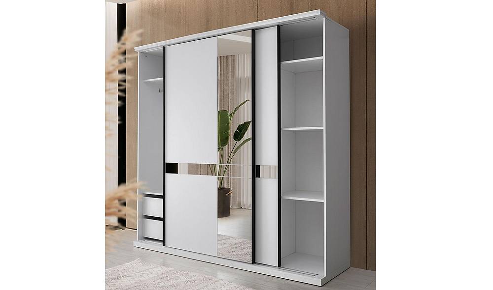 Blush Sliding Wardrobe