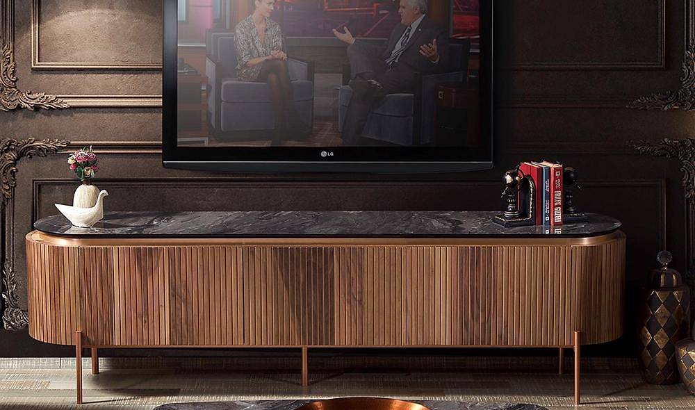 Mood Walnut Bronze Dining Room