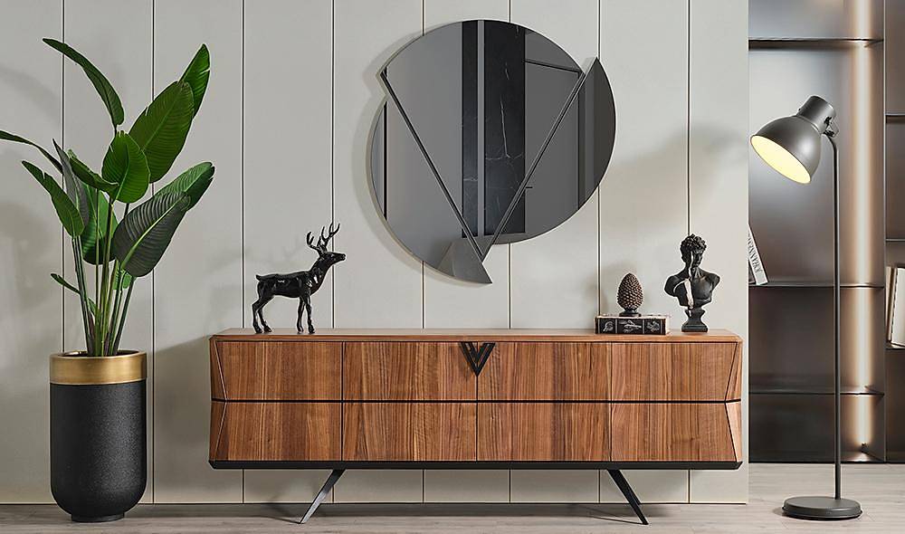 Hisar Dining Room - Walnut