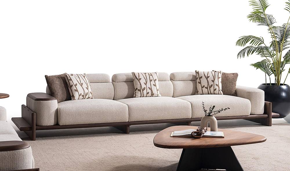 Alya Sofa Set - Cream