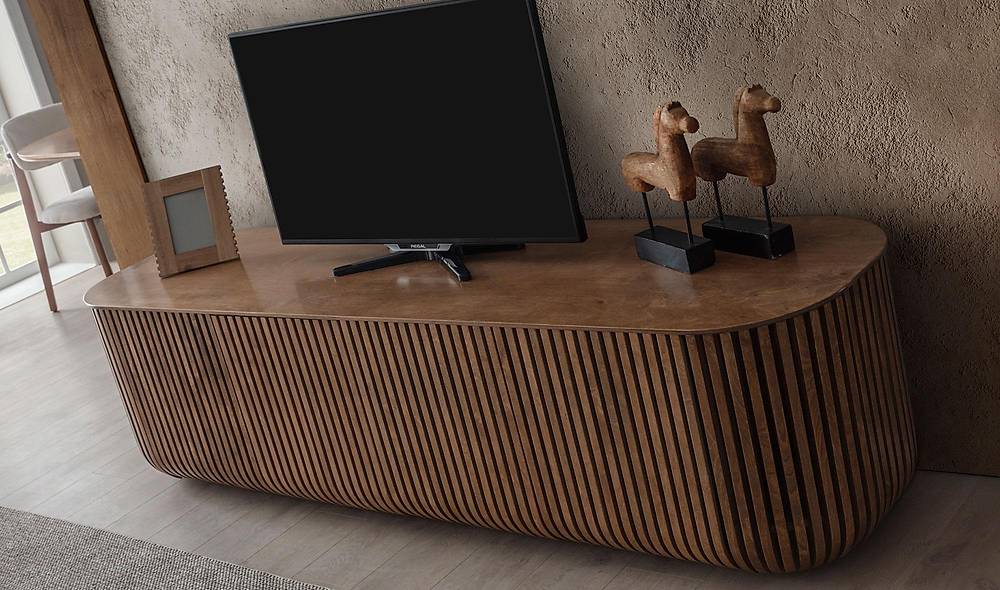 Netha Tv Stand - Walnut