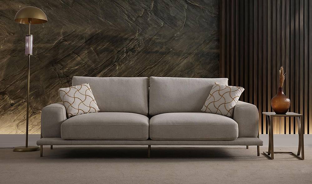 Merina Triple Sofa - Antique