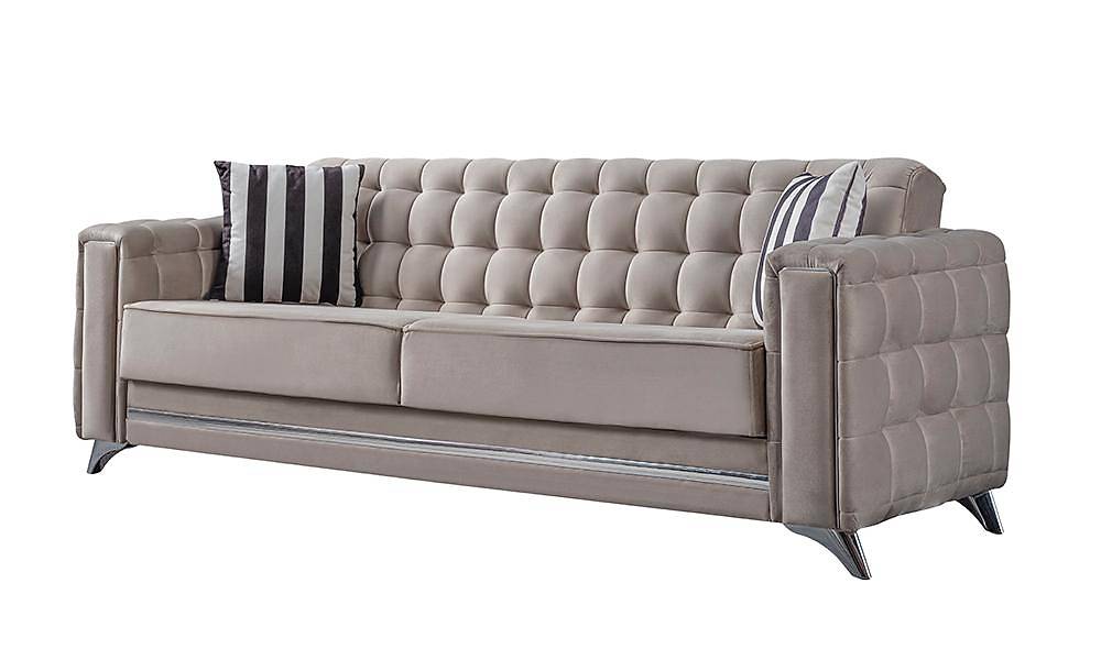 Belita Silver Sofa