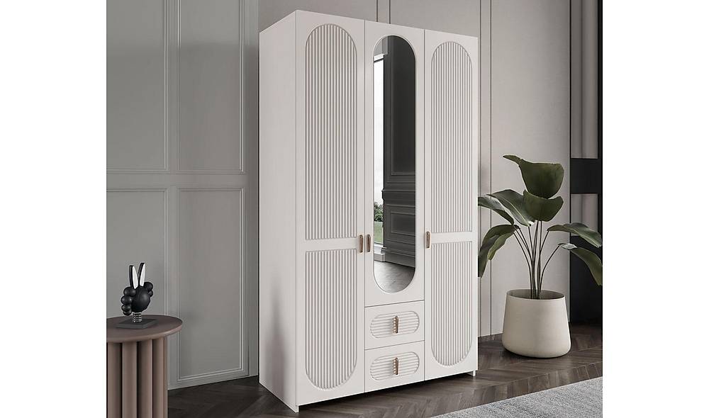 Viterbo Wardrobe - 3 Door