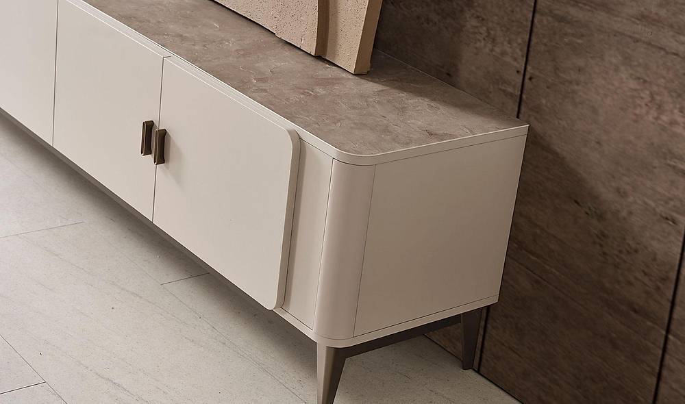 Monica Tv Stand - Cream