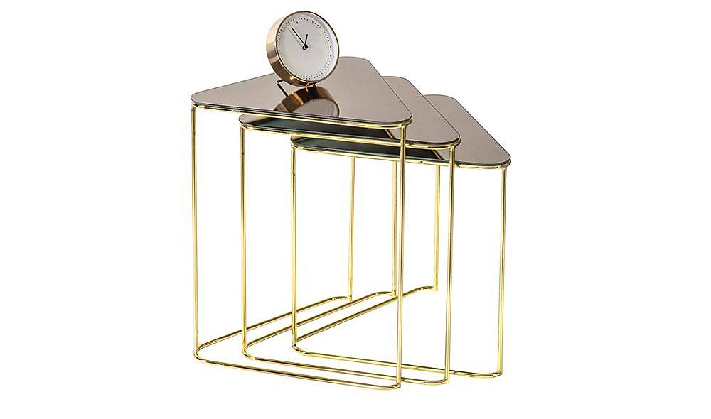 Ekol Nesting Table - Gold