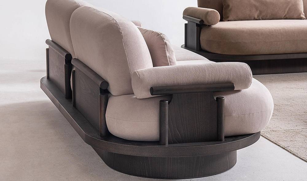 Bitez Sofa Set - Dark Walnut