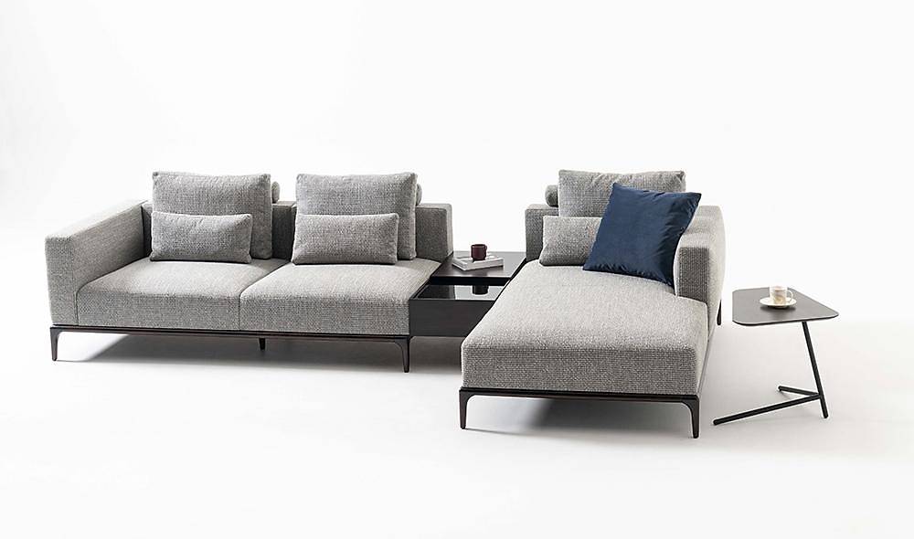 Novano Corner Set - Gray