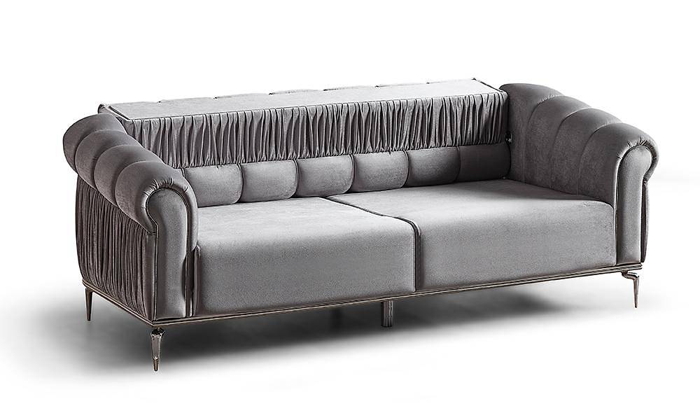 Capris Sofa with Metal Design