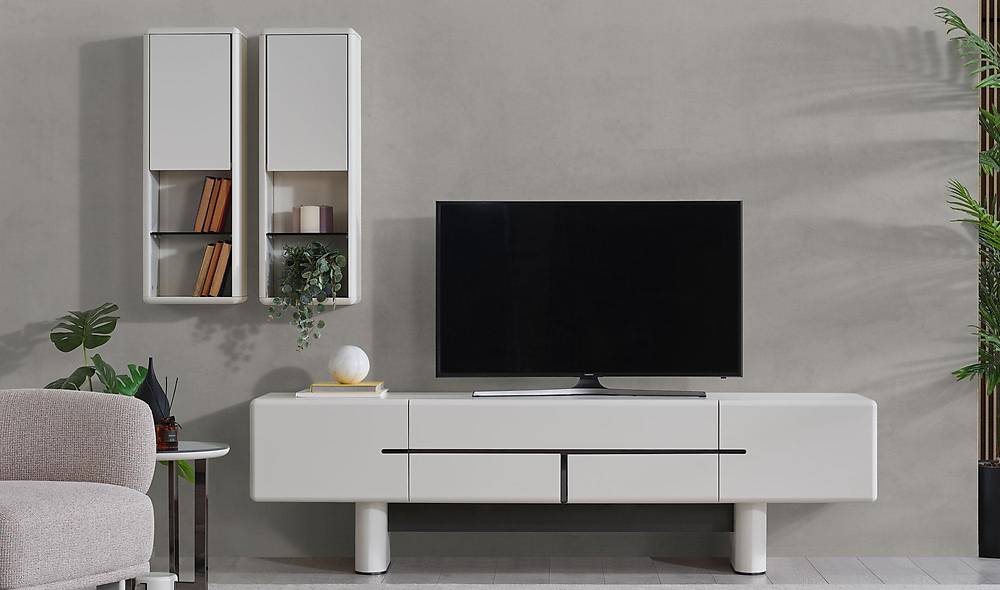 Noma Tv Unit - Cream