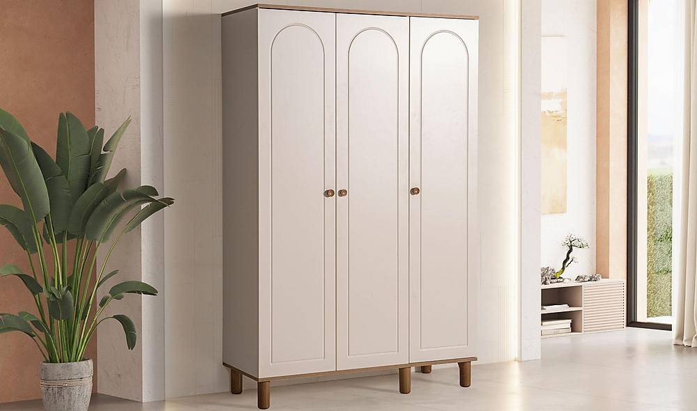 Minty Wardrobe - 3 Door