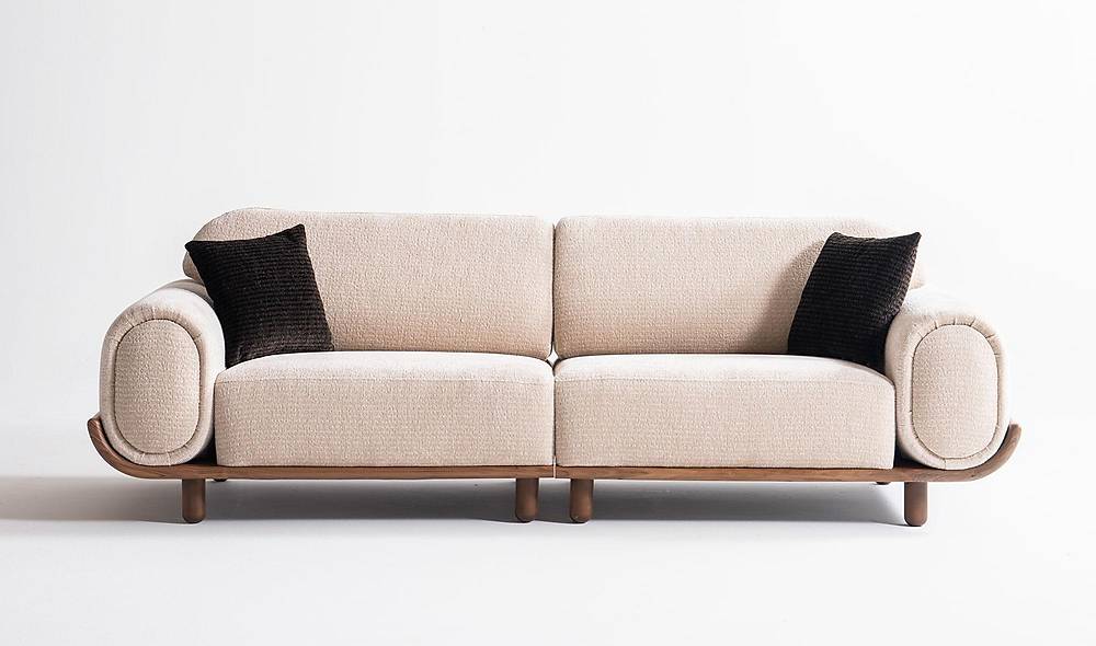 Maisie Sofa Set - Dark Brown