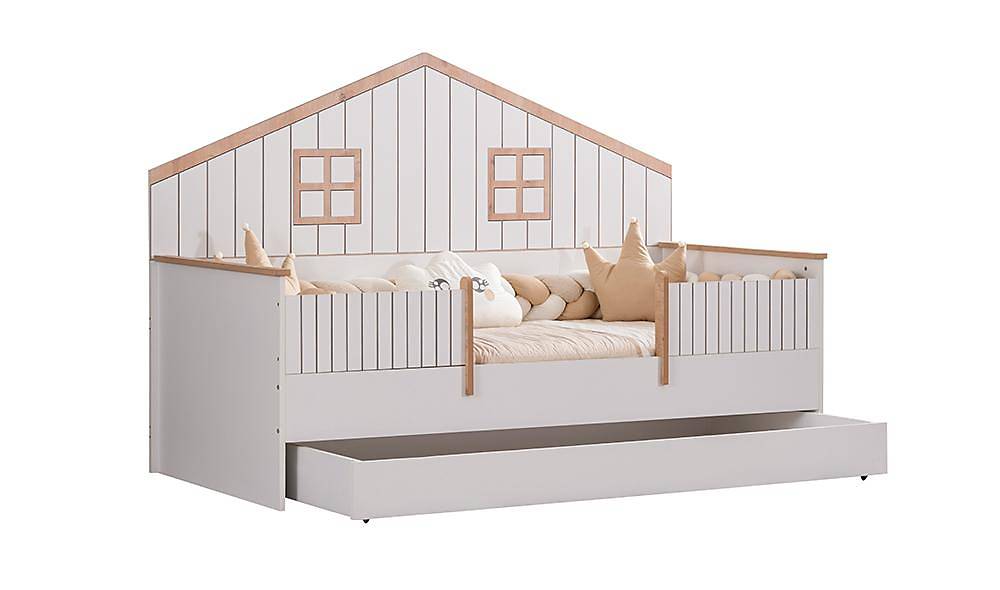 Limba Montessori Bedstead - Walnut