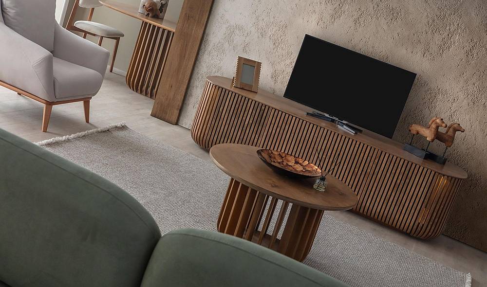 Netha Tv Stand - Walnut