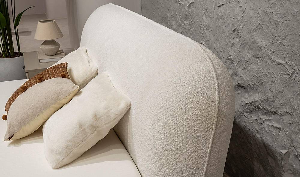 Latte Base Bedstead and Headboard